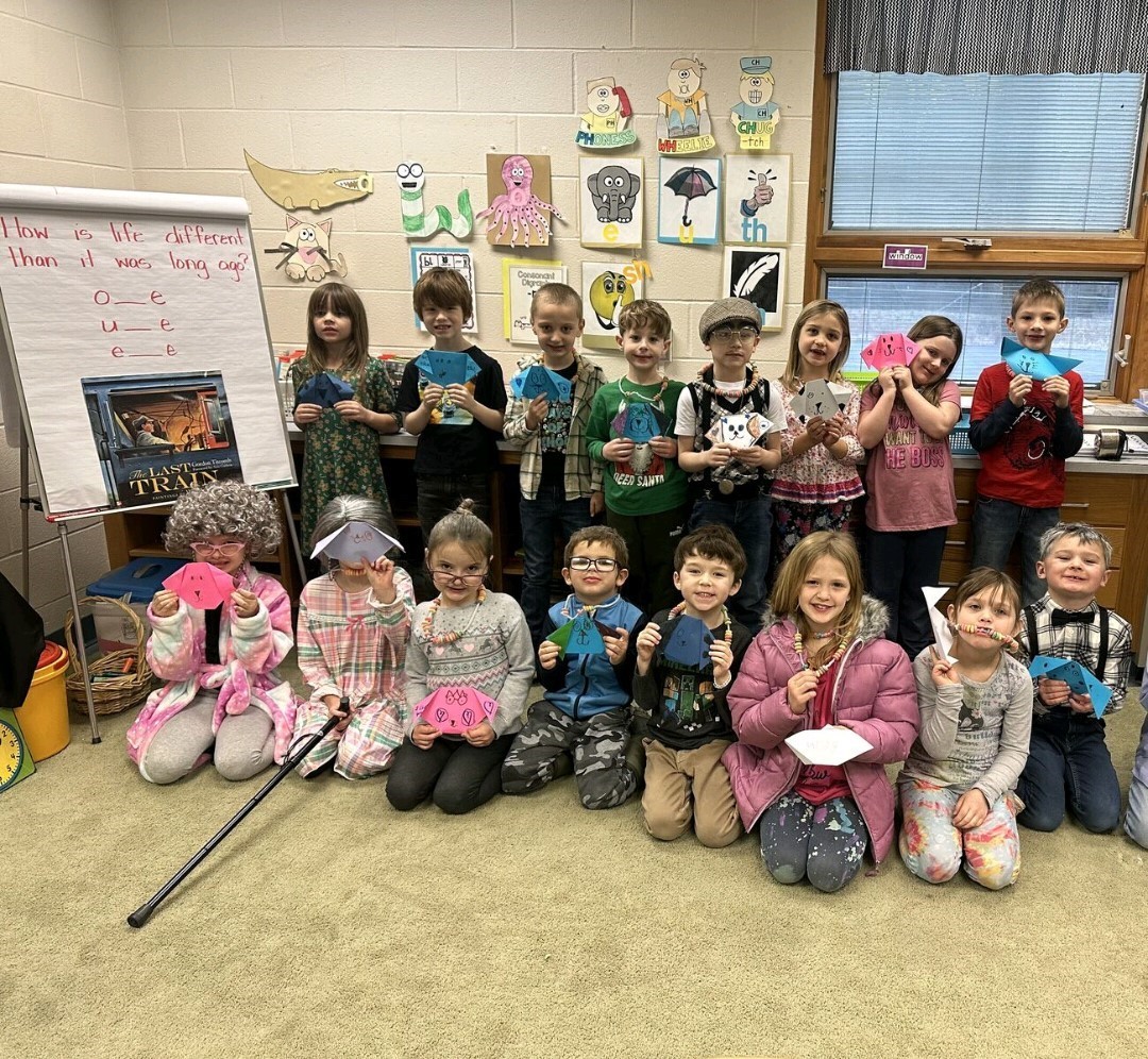 Origami Puppies on 100th Day of School